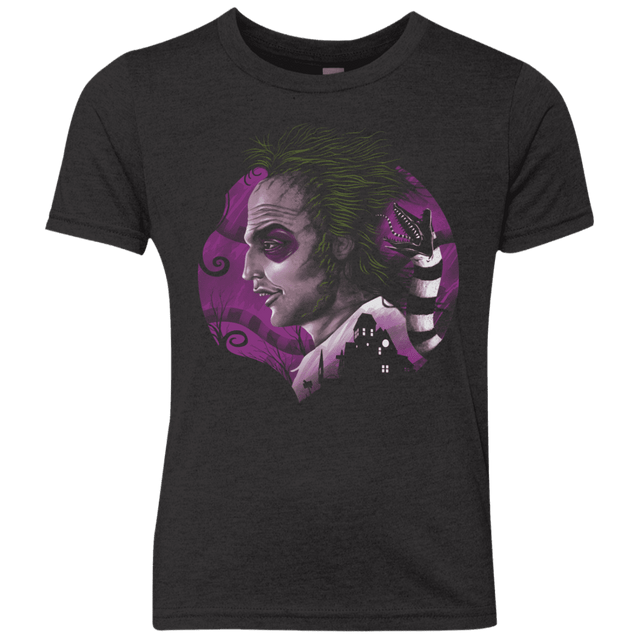 T-Shirts Vintage Black / YXS Devious Ghost Youth Triblend T-Shirt