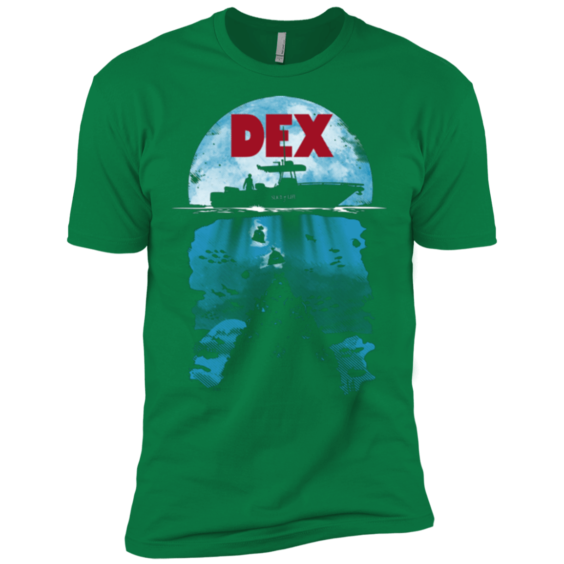 T-Shirts Kelly Green / X-Small Dex Men's Premium T-Shirt