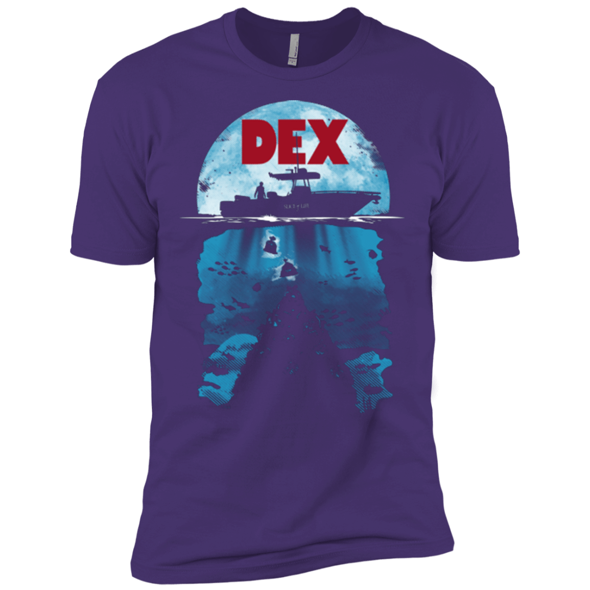 T-Shirts Purple / X-Small Dex Men's Premium T-Shirt