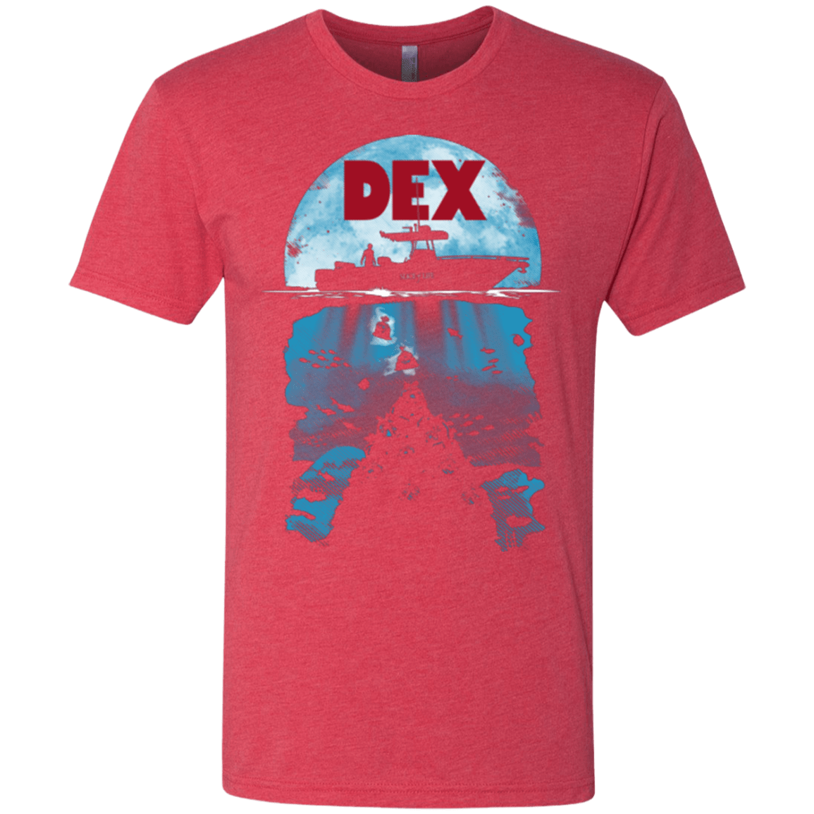 T-Shirts Vintage Red / Small Dex Men's Triblend T-Shirt