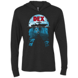 T-Shirts Vintage Black / X-Small Dex Triblend Long Sleeve Hoodie Tee