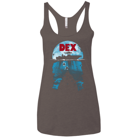 T-Shirts Macchiato / X-Small Dex Women's Triblend Racerback Tank