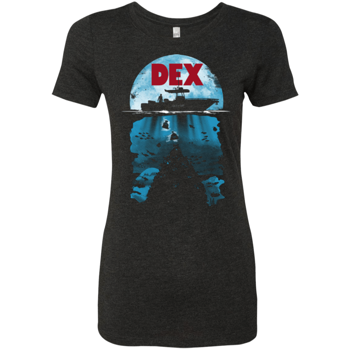 T-Shirts Vintage Black / Small Dex Women's Triblend T-Shirt