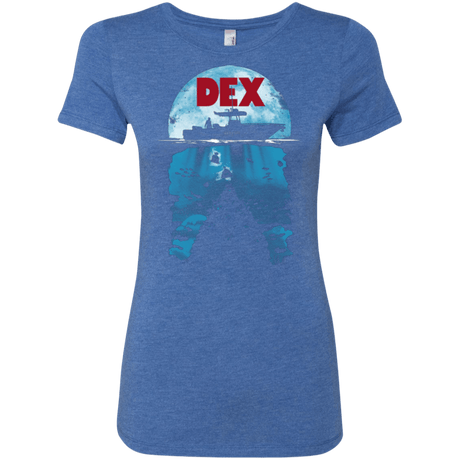 T-Shirts Vintage Royal / Small Dex Women's Triblend T-Shirt
