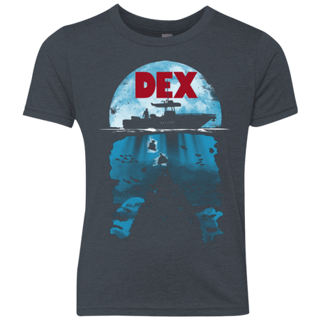 T-Shirts Vintage Navy / YXS Dex Youth Triblend T-Shirt