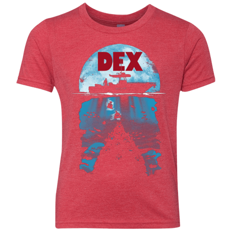 T-Shirts Vintage Red / YXS Dex Youth Triblend T-Shirt