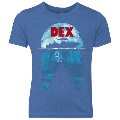 T-Shirts Vintage Royal / YXS Dex Youth Triblend T-Shirt