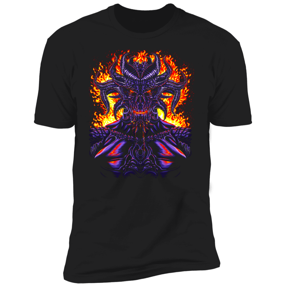 T-Shirts Black / X-Small Diablo Fuego Men's Premium T-Shirt
