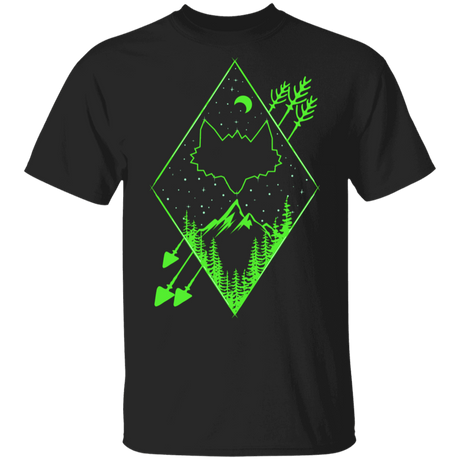T-Shirts Black / S Diamond Fox Arrows T-Shirt