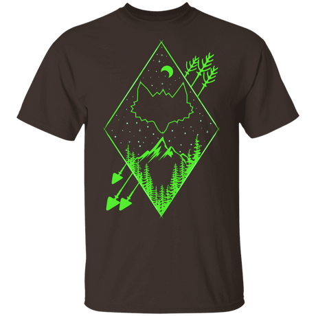 T-Shirts Dark Chocolate / S Diamond Fox Arrows T-Shirt