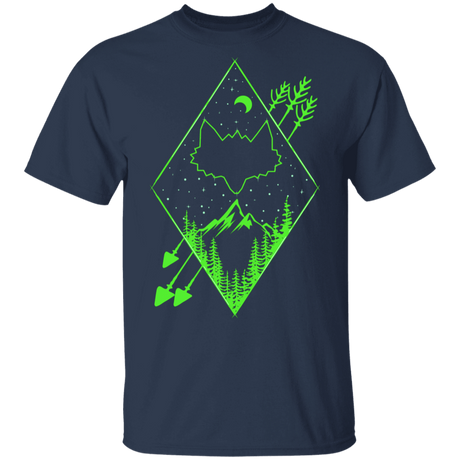 T-Shirts Navy / S Diamond Fox Arrows T-Shirt