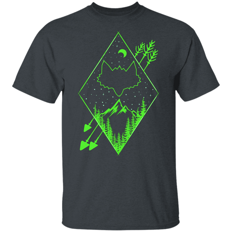 T-Shirts Dark Heather / YXS Diamond Fox Arrows Youth T-Shirt