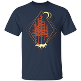 T-Shirts Navy / S Diamond Fox T-Shirt