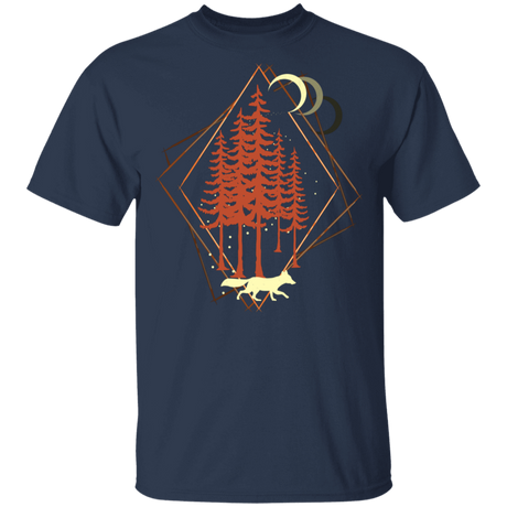 T-Shirts Navy / S Diamond Fox T-Shirt