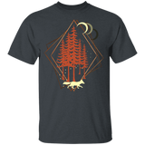 T-Shirts Dark Heather / YXS Diamond Fox Youth T-Shirt