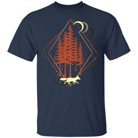 T-Shirts Navy / YXS Diamond Fox Youth T-Shirt