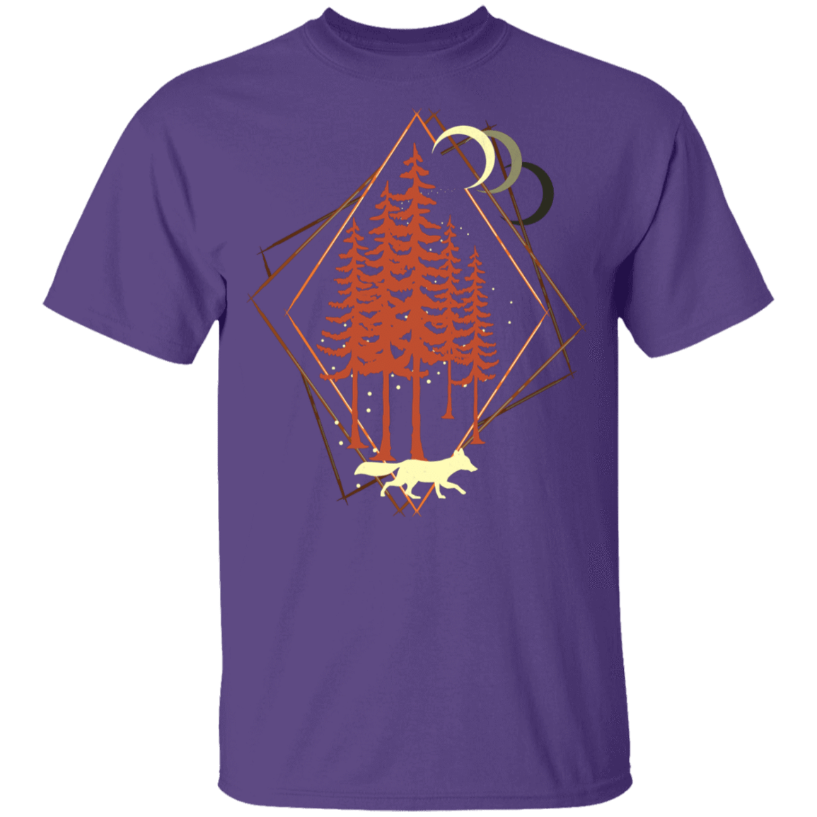 T-Shirts Purple / YXS Diamond Fox Youth T-Shirt