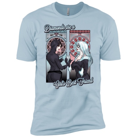 T-Shirts Light Blue / YXS Diamonds are a Girl's Best Friend Boys Premium T-Shirt