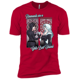 T-Shirts Red / YXS Diamonds are a Girl's Best Friend Boys Premium T-Shirt