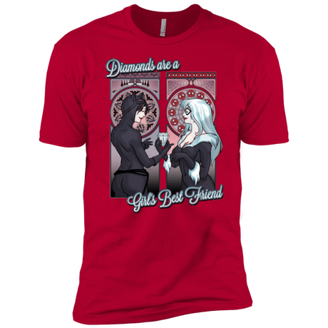 T-Shirts Red / YXS Diamonds are a Girl's Best Friend Boys Premium T-Shirt
