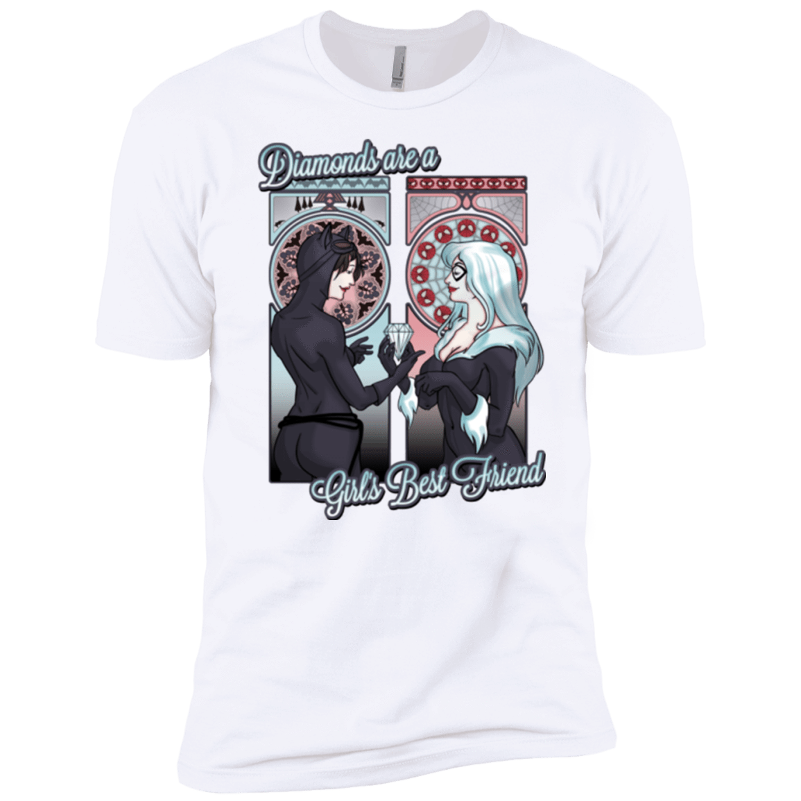 T-Shirts White / YXS Diamonds are a Girl's Best Friend Boys Premium T-Shirt