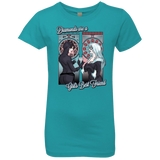 T-Shirts Tahiti Blue / YXS Diamonds are a Girl's Best Friend Girls Premium T-Shirt
