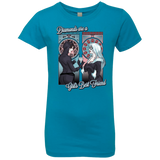 T-Shirts Turquoise / YXS Diamonds are a Girl's Best Friend Girls Premium T-Shirt