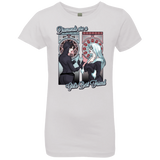 T-Shirts White / YXS Diamonds are a Girl's Best Friend Girls Premium T-Shirt