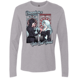 T-Shirts Heather Grey / Small Diamonds are a Girl's Best Friend Men's Premium Long Sleeve