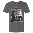 T-Shirts Heavy Metal / X-Small Diamonds are a Girl's Best Friend Men's Premium V-Neck