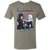 T-Shirts Venetian Grey / Small Diamonds are a Girl's Best Friend Men's Triblend T-Shirt