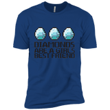 T-Shirts Royal / YXS Diamonds Are A Girls Best Friend Boys Premium T-Shirt