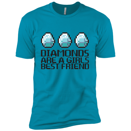 T-Shirts Turquoise / YXS Diamonds Are A Girls Best Friend Boys Premium T-Shirt