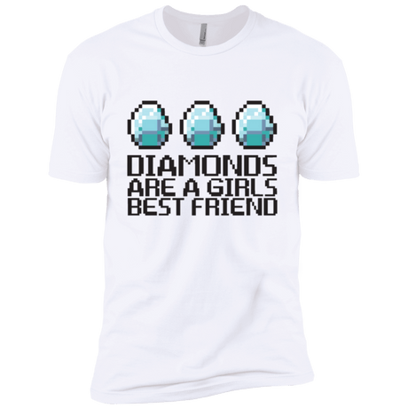 T-Shirts White / YXS Diamonds Are A Girls Best Friend Boys Premium T-Shirt