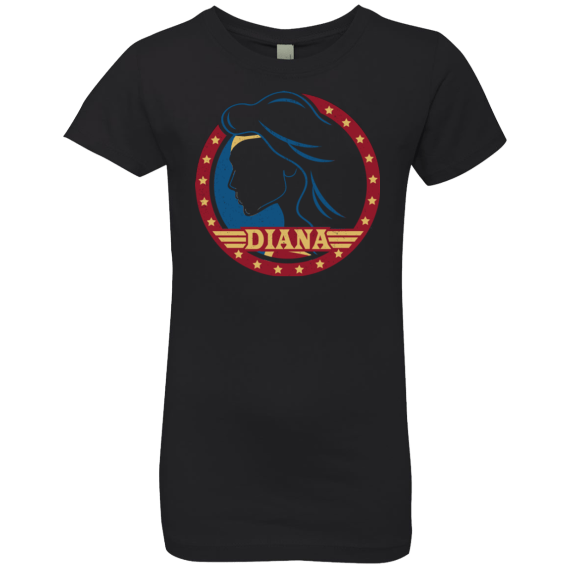 T-Shirts Black / YXS Diana Girls Premium T-Shirt