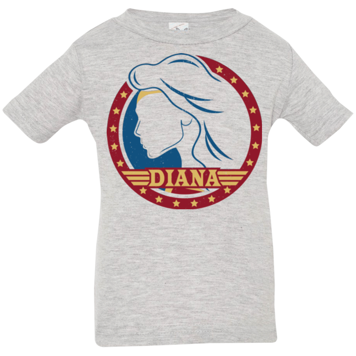 T-Shirts Heather Grey / 6 Months Diana Infant Premium T-Shirt