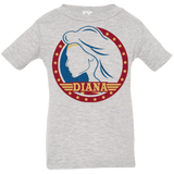 T-Shirts Heather Grey / 6 Months Diana Infant Premium T-Shirt