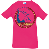 T-Shirts Hot Pink / 6 Months Diana Infant Premium T-Shirt
