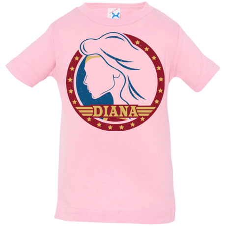 T-Shirts Pink / 6 Months Diana Infant Premium T-Shirt