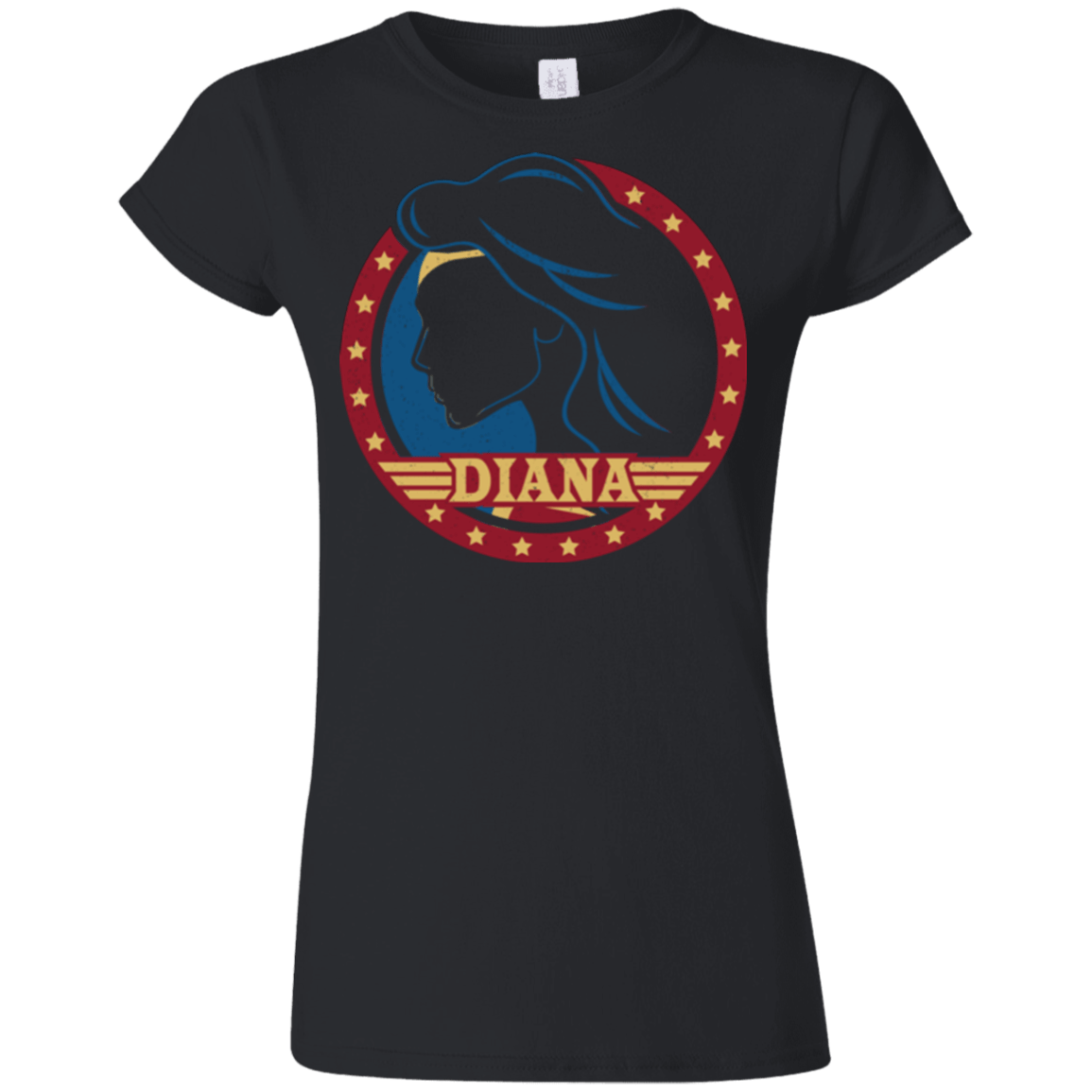 T-Shirts Black / S Diana Junior Slimmer-Fit T-Shirt