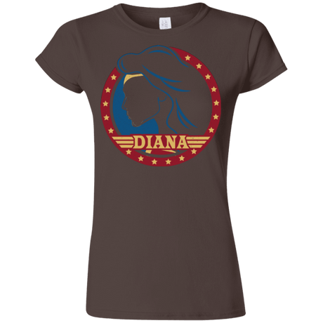 T-Shirts Dark Chocolate / S Diana Junior Slimmer-Fit T-Shirt