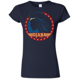 T-Shirts Navy / S Diana Junior Slimmer-Fit T-Shirt