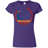 T-Shirts Purple / S Diana Junior Slimmer-Fit T-Shirt