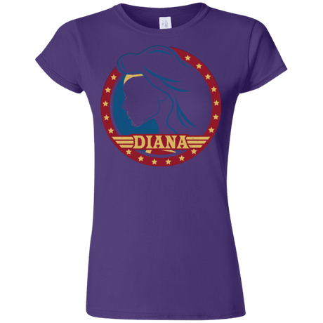 T-Shirts Purple / S Diana Junior Slimmer-Fit T-Shirt