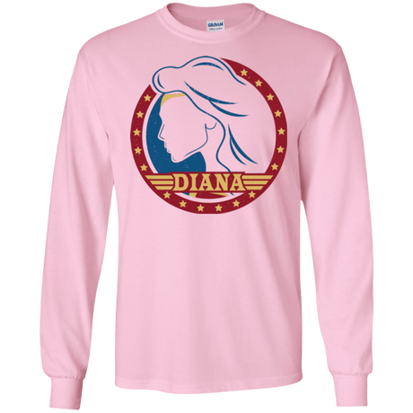 T-Shirts Light Pink / S Diana Men's Long Sleeve T-Shirt