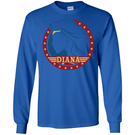 T-Shirts Royal / S Diana Men's Long Sleeve T-Shirt