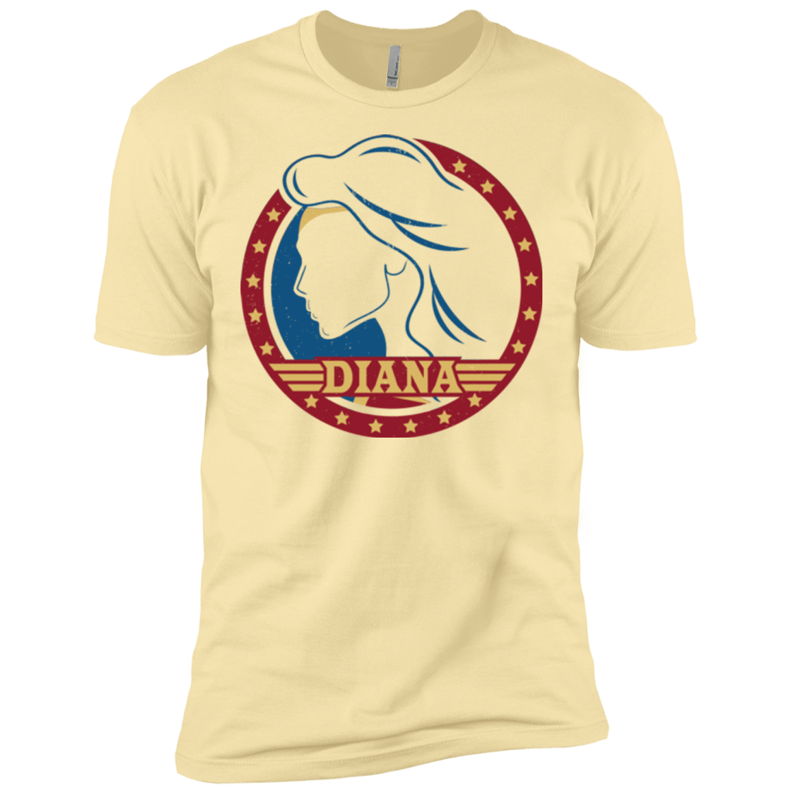 T-Shirts Banana Cream / X-Small Diana Men's Premium T-Shirt