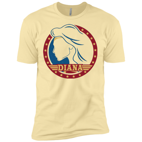 T-Shirts Banana Cream / X-Small Diana Men's Premium T-Shirt