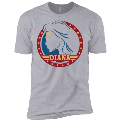 T-Shirts Heather Grey / X-Small Diana Men's Premium T-Shirt
