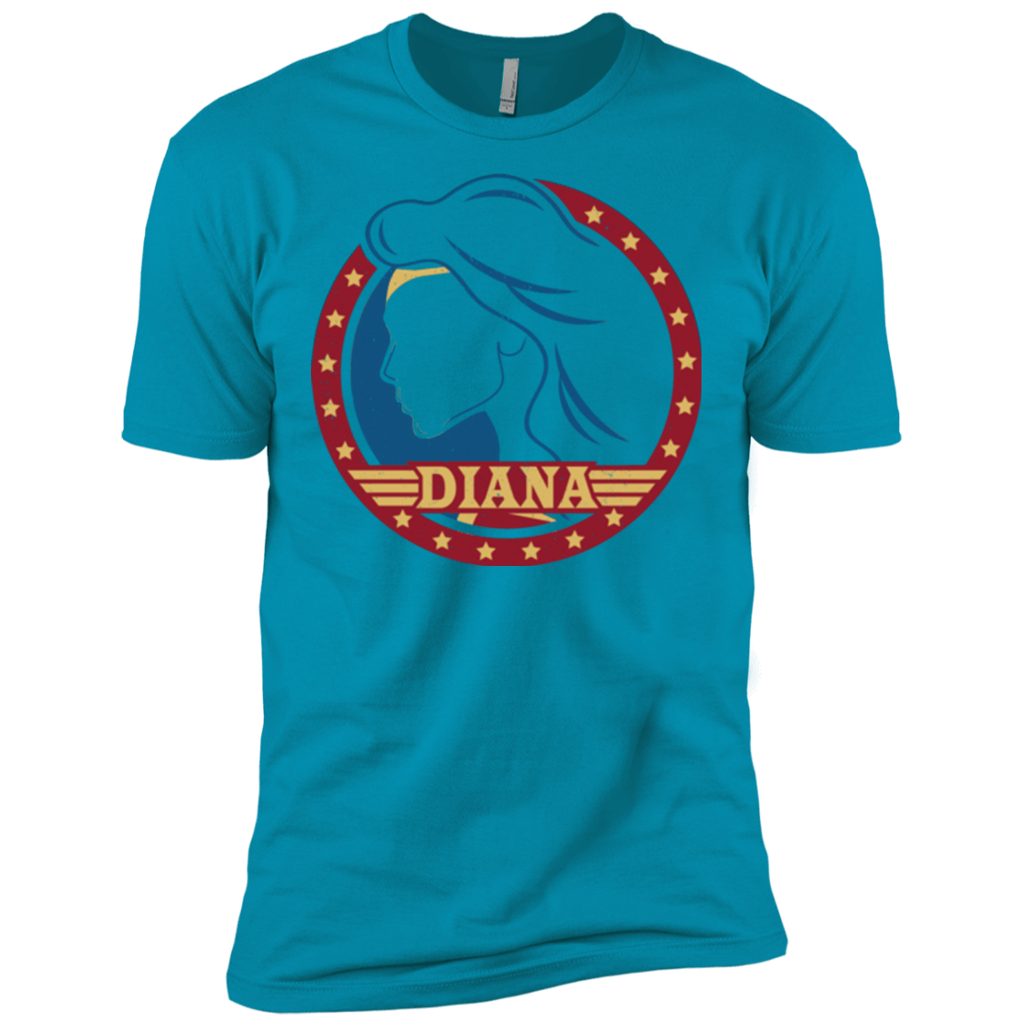 T-Shirts Turquoise / X-Small Diana Men's Premium T-Shirt